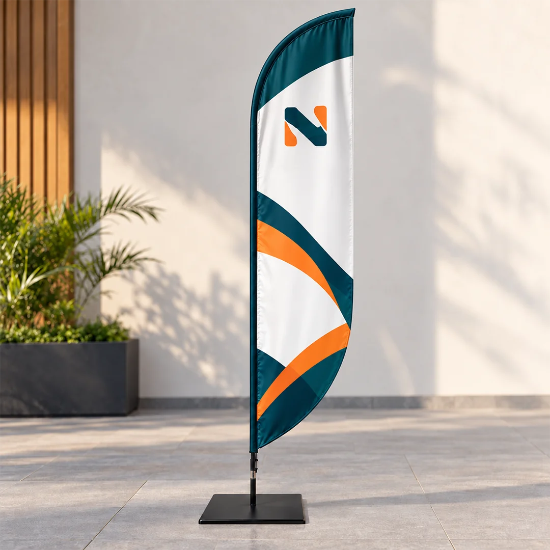 Curved Top Flag