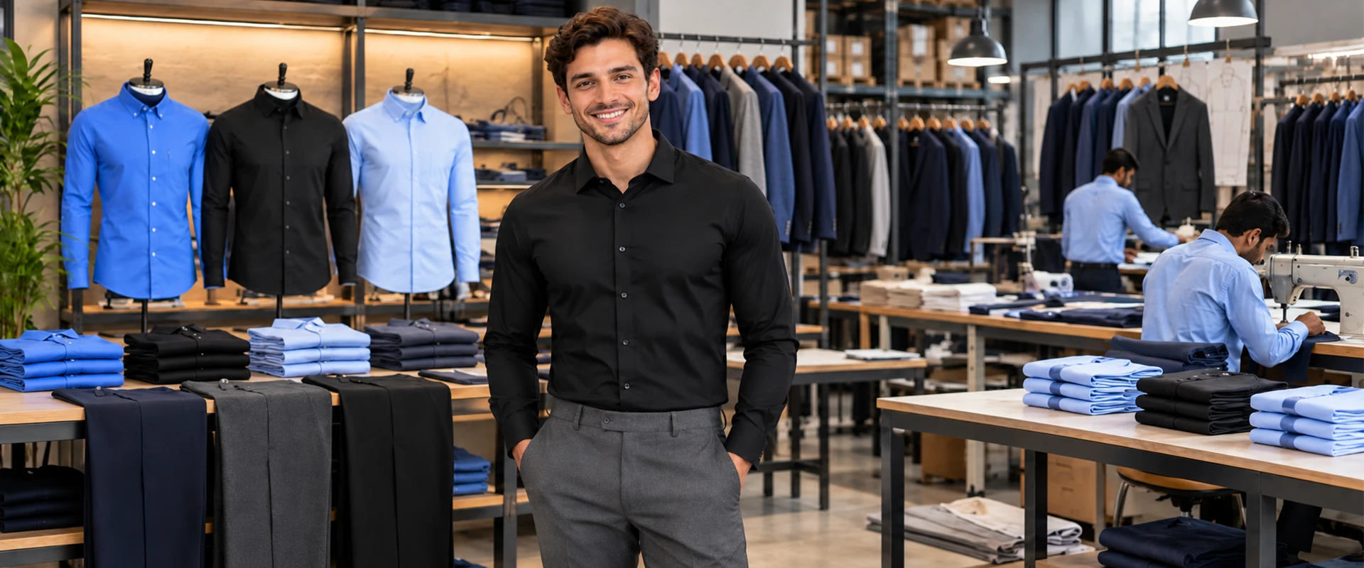 Formal wear collection banner