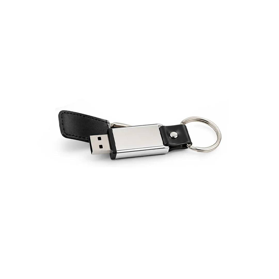 Leather USB Flash Drive - 100 x 25 x 12 mm