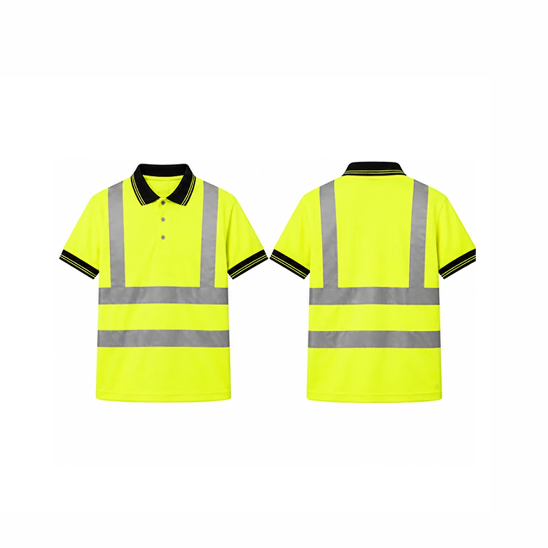 Polo T-Shirt With Reflective